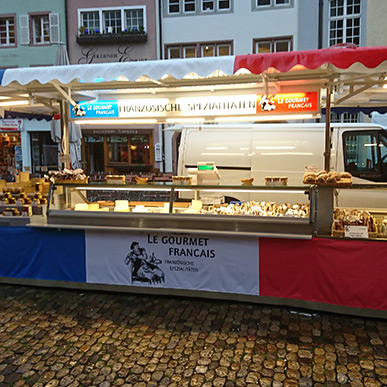 Münstermarkt: Le Gourmet Francais - Französische Spezialitäten - Copyright Jean-Marc Cormier